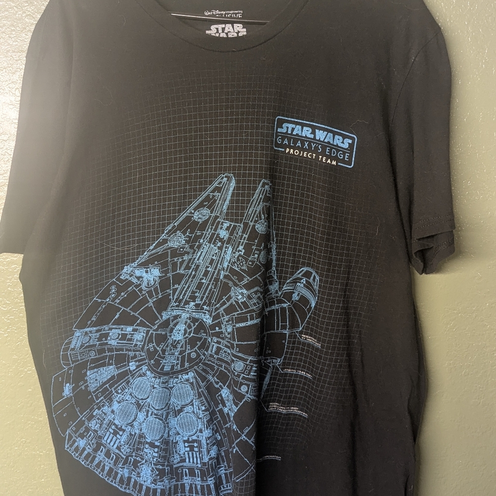 Star Wars Exclusive Galaxy's Edge project team tee - Mens XL